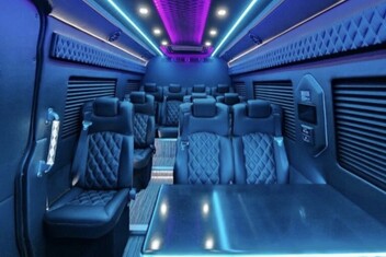 Omaha Sprinter Bus Interior