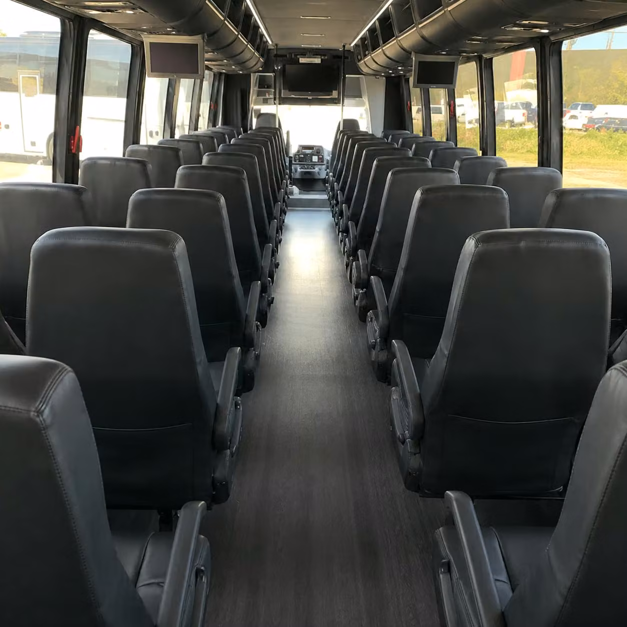 25 passenger minibus inside