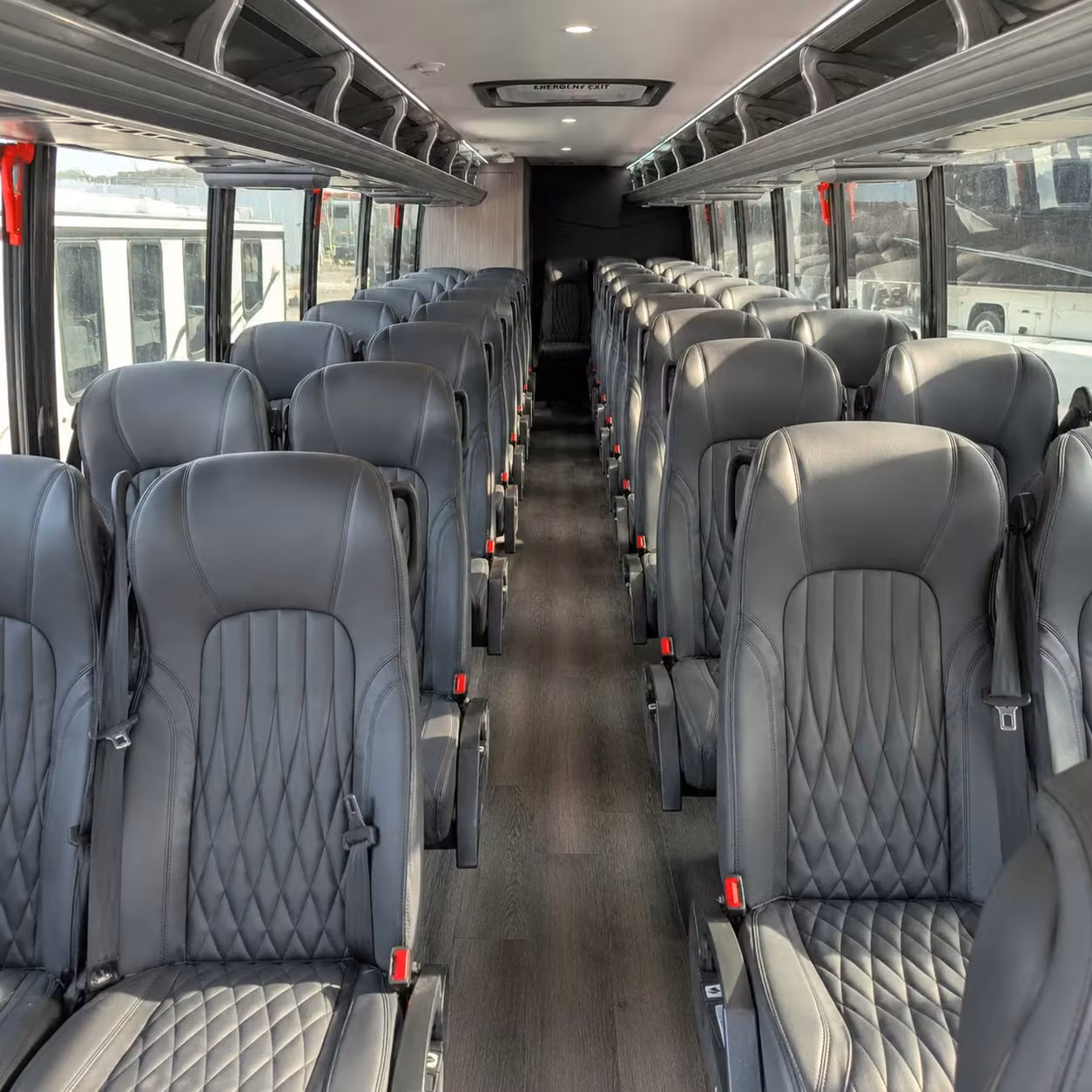 30 passenger minibus inside