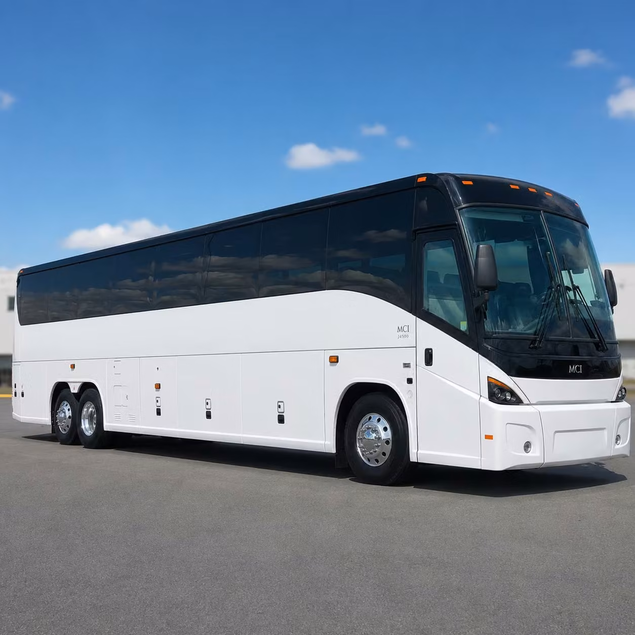 56 passenger charter bus